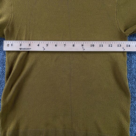 Mango Basics Sweater Green Womans Size XS - Picture 3 of 8